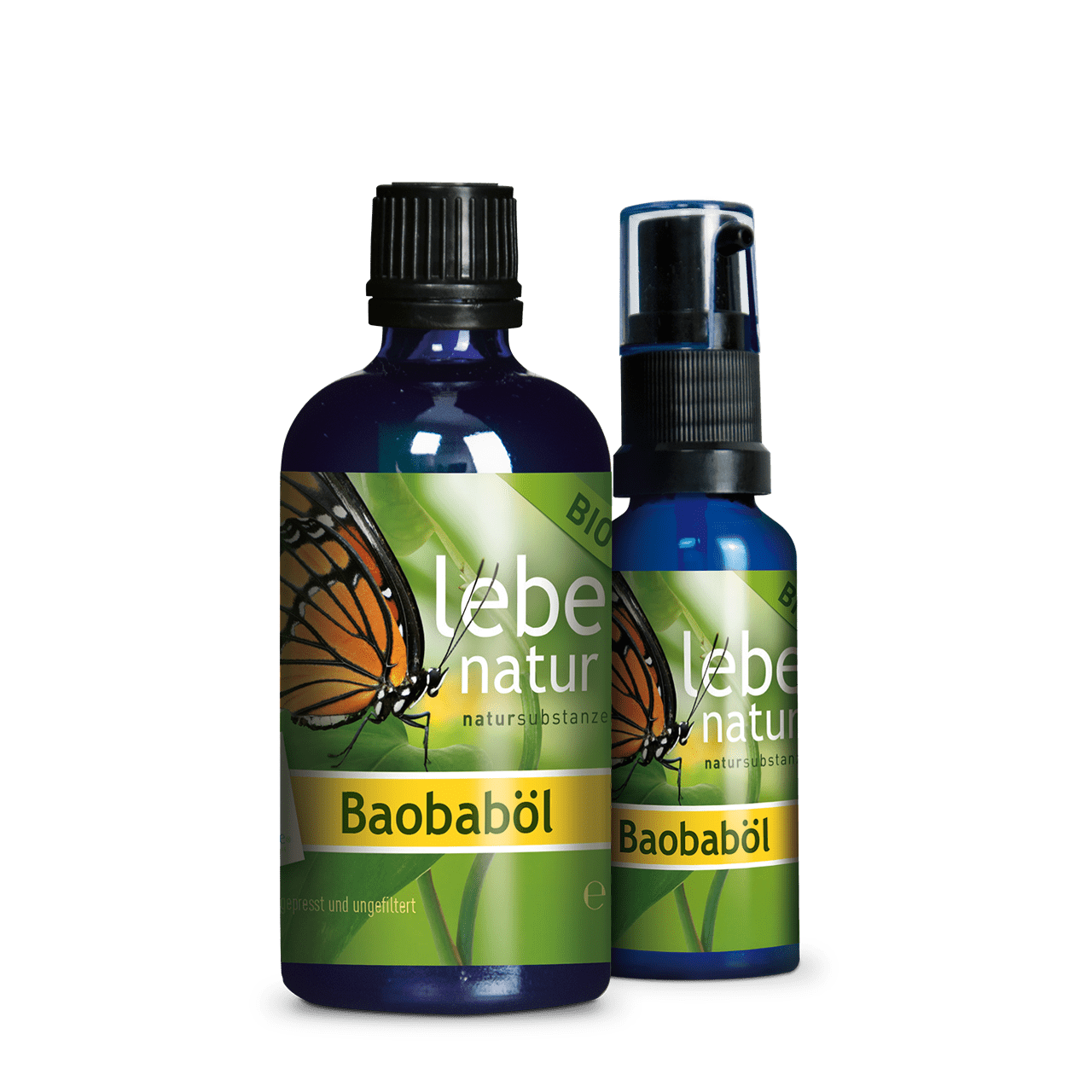 Baobaböl BIO Package 100 ml + 30 ml – FLASCHE à 100 ml +1 FLASCHE à 30 ml