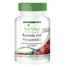 Acerola mit Hesperidin - Dose 60 Kapseln