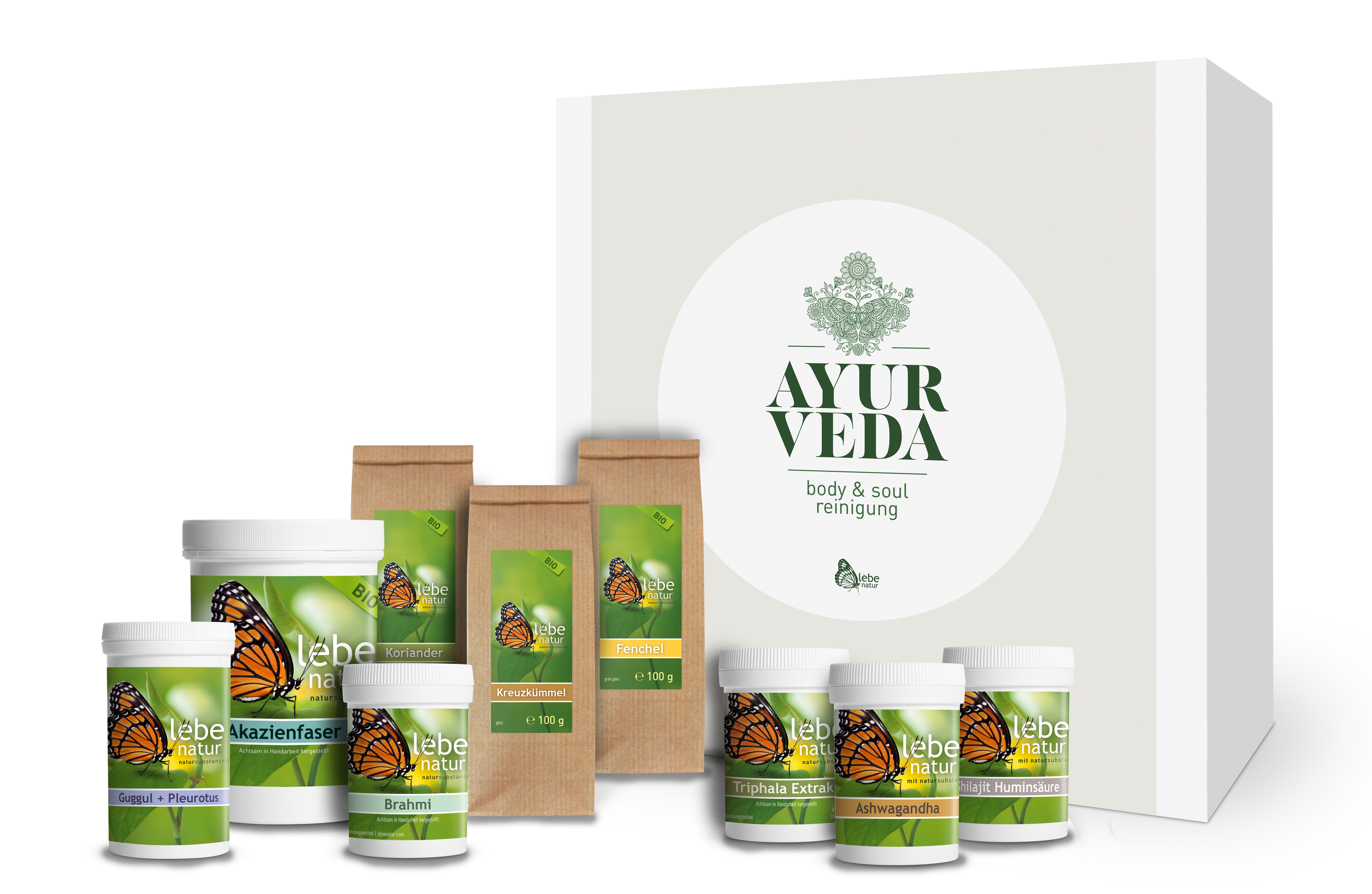 Ayurveda Body & Soul Reinigungskur – 12 teilig